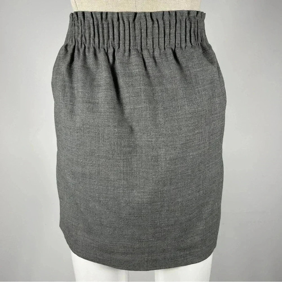 J.crew wool  blend mini skirt 00 - Picture 5 of 9